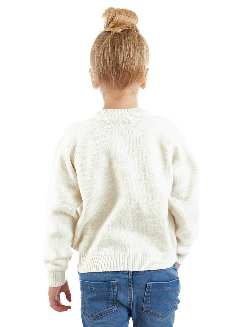 Denokids Girl Button Up Cardigan with Toy - Image 2